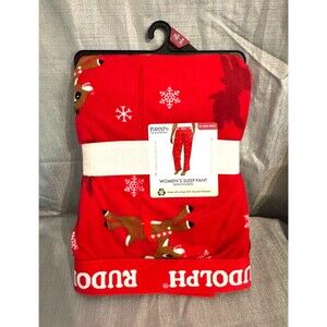 Women’s Rudolph the Red Nosed Reindeer Sleep Pants Size 2X (18W-20W) NEW
